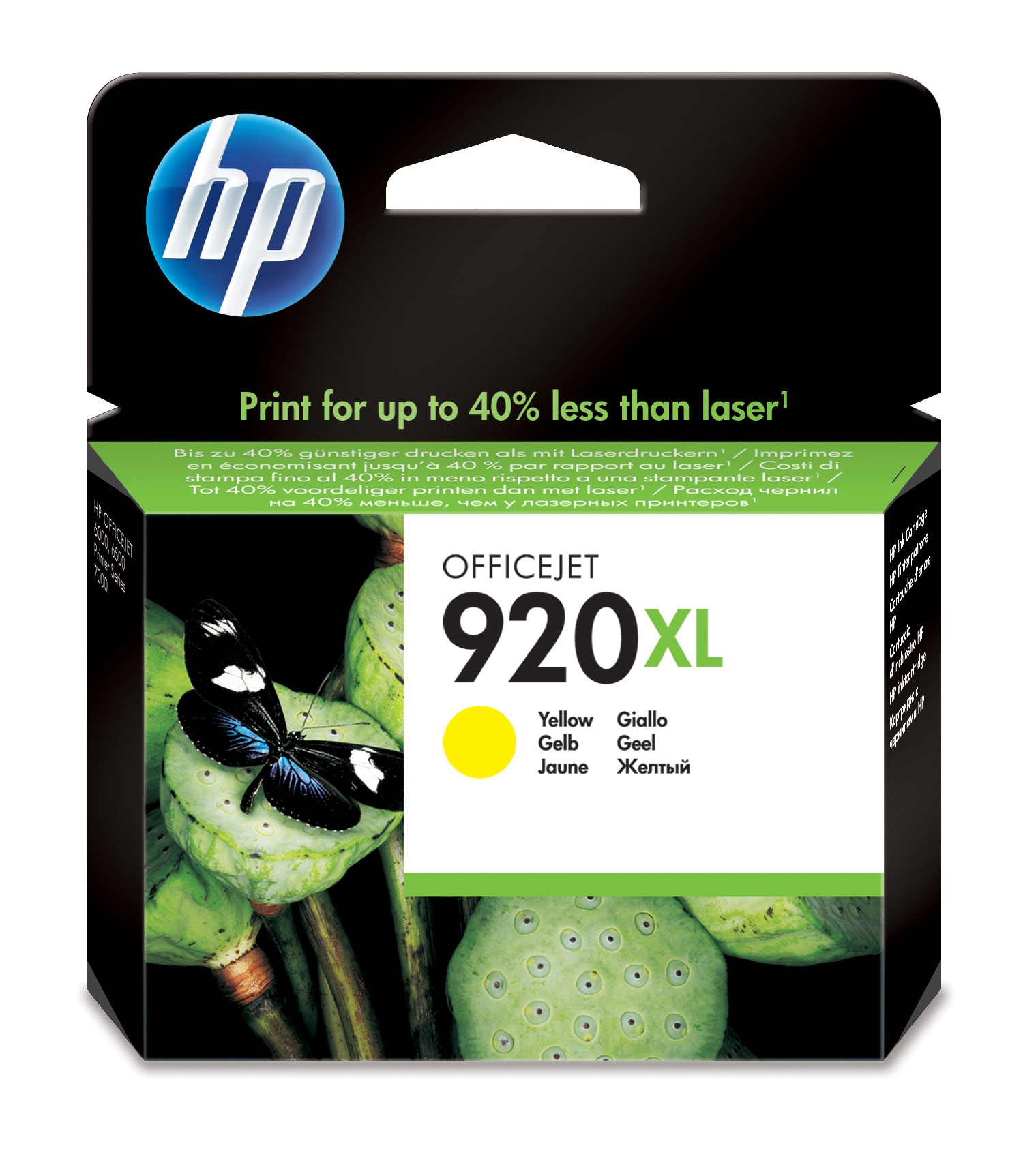 HP   920XL originele high-capacity gele inktcartridge