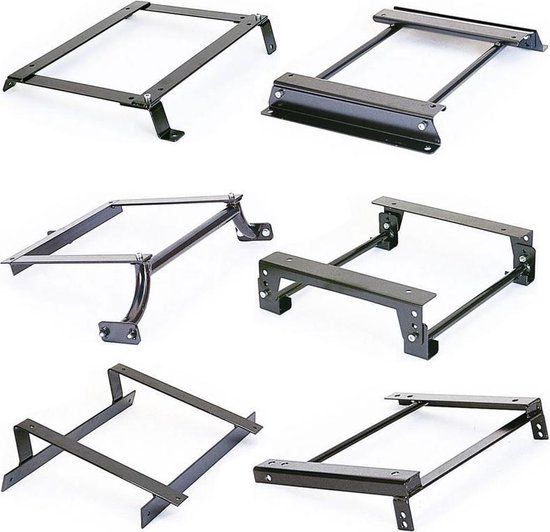 Sparco Stoelframe Volkswagen Corrado 90-05/91/Golf I&II/Polo 86c & Seat Toledo 1991-1995 - Zwart