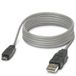 Phoenix Contact 2701626 câble USB USB 2.0 USB A vers Micro-USB B Blanc