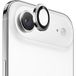 Blueo Sapphire Crystal Verre Trempé Protection Caméra Arrière pour Apple iPhone 17 Air, Argenté