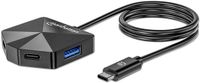 Manhattan 4-Port USB 3.0 Type-C / Type-A Combo Hub 2x2 181150