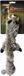 Skinneeez Pluche Racoon Grijs Hond Knuffel