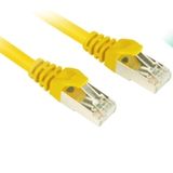 Sharkoon 1m Cat.6 S/FTP Netwerkkabel Geel