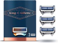 King C. Gillette Gillette King C. Neck Razor Blades - 3 pieces