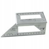 Merkloos / Sans marque JNAB Aluminium 3D Hoekmeetinstrument voor Timmerlieden