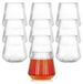 Set van 10 Verres à vin en plastique 400 ml sans BPA