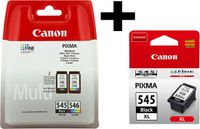 Canon PG-545 + CL-546 - Originele Inktcartridge Set - Zwart & Kleur XL