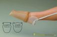 Homecraft Adhome Enkele kousenaantrekker - Met kleine inkeping - Wit
