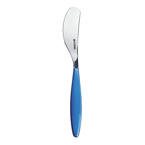 Guzzini - Feeling, Butter Knife, Mediterranean Blue, 16 cm