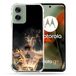 Cokitec Versterkte hoes voor Motorola G55 5G Manga One Piece Ace Zwart