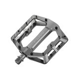 Funn Funndamental Flat Pedalen – Brede platform fietspedalen voor BMX en MTB, verstelbare grip, 9/16 CrMo-as