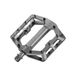 Funn Funndamental Flat Pedalen – Brede platform fietspedalen voor BMX en MTB, verstelbare grip, 9/16 CrMo-as