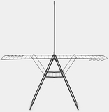 Brabantia HangOn Droogrek - 25m - Zwart - Inklapbaar