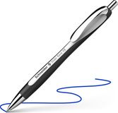 Schneider Schrijfwaren Schneider Schreibgeräte Slider Rave weiß-schwarz Mine XB blau 132549 Balpen 0.7 mm Kleur inkt: Blauw 1 stuk(s)