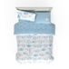 Franco Cinnamoroll beddengoed, 7-delig, superzacht, behaaglijk omkeerbaar dekbed en lakenset met Sham, Queen, (100% officieel gelicentieerd product)