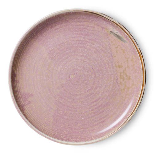 HK Living Chef Ceramics Dinerbord - Ø26 cm - Roze