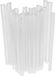 Garronda – 30x Clips – Bande d'intimité – Bande tressée – PVC – Transparent