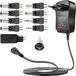 30 W adaptateur universel - Polarité inversée - Transformateur - 9 embouts sélectionnables - 3 V - 4,5 V - 5 V - 6 V