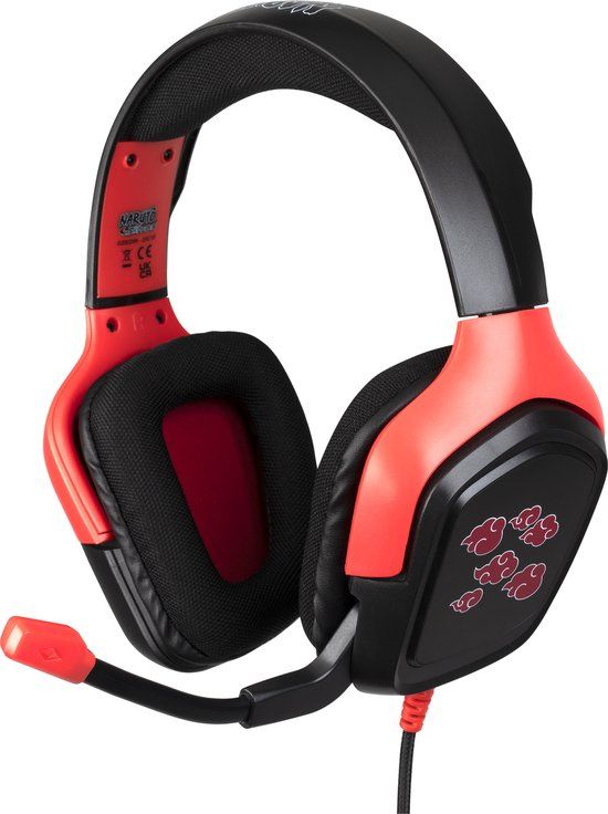 Konix Naruto - Gaming Headset - Akatsuki