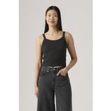 Levi's Débardeur côtelé sportif essentiel Noir