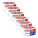 tesa PVC-pleisterband Standard 60399 Glad - Set van 6 - Wit - 33 m x 50 mm
