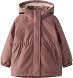 NAME IT NMFLASNOW05 JKT SOLID FO LIL - Fille - Manteau d'extérieur - Rose - Taille 98