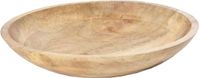 Mazali Fruitschaal 40 x 7 cm Mangohout Naturel