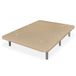 Somnia Descanso - Extra robuust 3D-gestoffeerd bed met grote stabiliteit en 5 dwarsstangen + 6 metalen poten met schroefdraad van 25 cm, 105 x 200 cm, beige