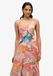 Superdry - Robe à imprimé jacquard et ourlet mouchoir - Femme - Robe