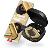 Alpine Hearing protection Alpine Tune Oordopjes Festival - Concert Oordopjes met Geluidsdemping - Hifi Geluidskwaliteit - 19dB Gehoorbescherming met Helder Geluid - 4 Maten Oordoppen - Voor Concerten, Feesten, Raves & Clubs - Goud