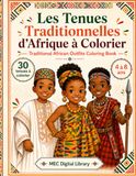 Les Tenues Traditionnelles d’Afrique à Colorier