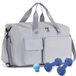 Sac de sport avec compartiment à chaussures pour le sport et les voyages