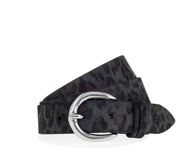 Tamaris Riem Leer - Dames - 90 cm - black-anthracite