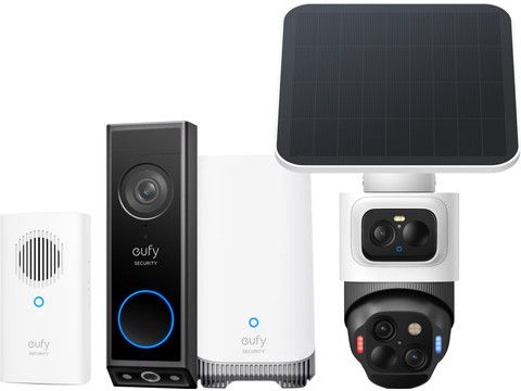 EufyCam S4 + HomeBase 3 + Video Doorbell E340 + Chime