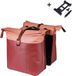 Basil Vive Double Bike Bag Bordeaux-Pink