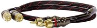 Dynavox Perfect Sound Audio Verbindingskabel [2x Cinch-stekker - 2x Cinch-stekker] 1.00 m Zwart, Rood