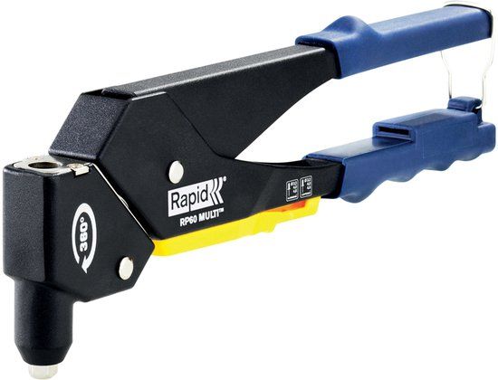 Rapid ISABERG RAPID AB Rapid RP60 Multi blindklinknageltang met zwenkbare kop, 3,2–4,8 mm