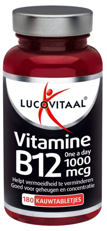 Lucovitaal B12 vitamine one a day 1000mcg 180 tabletten