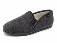 Fischer Heren Pantoffel Gevoerd - 2610-82 Antraciet - Maat 42