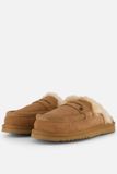 Warmbat Temora Suede tassels Dames Sloffen - Beige