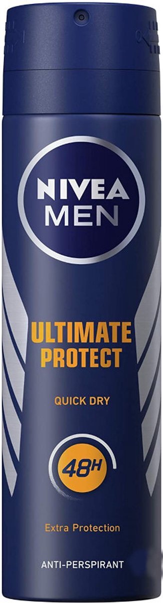 Nivea Men Ultimate Protect Quick Dry 48H Deodorant - 250 ml