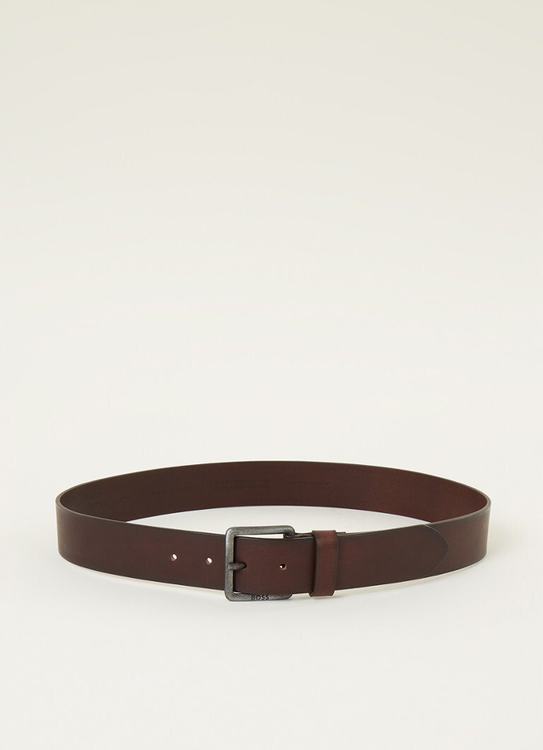 HUGO BOSS HUGO BOSS Jeeko riem van leer