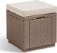 Keter Allibert Cube tafel - 42x42x39 cm - Cappuccino