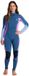 Billabong Synergy 4/3 Mm Combinaison Néoprène Femme Manches Longues Zip Dorsal Bleu 14 Femme