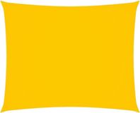 vidaXL Zonnescherm rechthoekig 2,5x4 m oxford stof geel