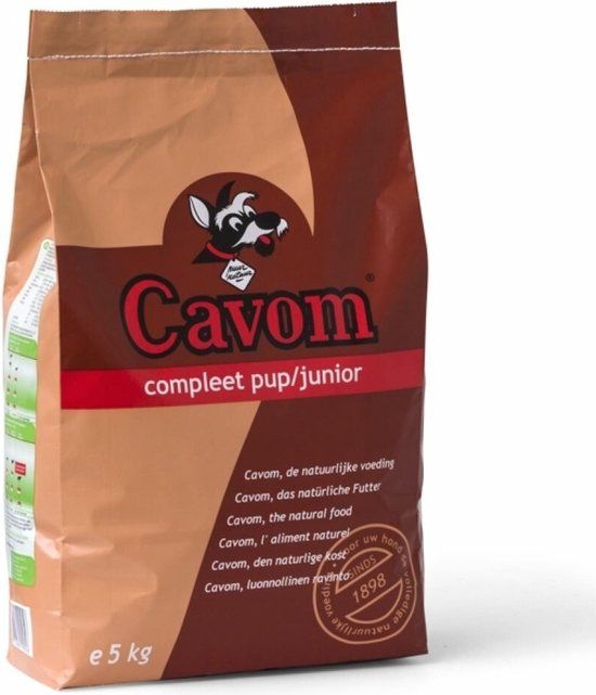 Cavom Compleet Pup/Junior - 5 KG - Hondenvoer