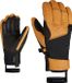 Ziener Ganzenberg AsR Aw Glove Ski Alpine Heren Zwart/Tan Maat 10