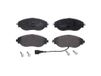 BREMBO A.B.S. All Brake Systems Remblokken – Set 4-delig – Incl. Slijtage-indicator – ECE-R90 – Geschikt voor Volkswagen Passat