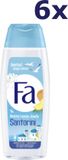 Fa 6x Douchegel - Mediterranean Jewels Santorini 250ml