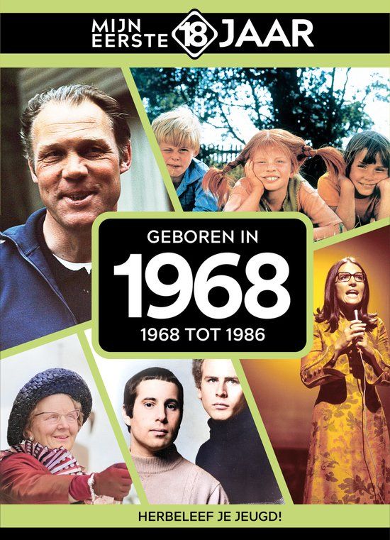 Geboren Mijn eerste 18 jaar - Geboren in 1968 - CD - Standard Edition